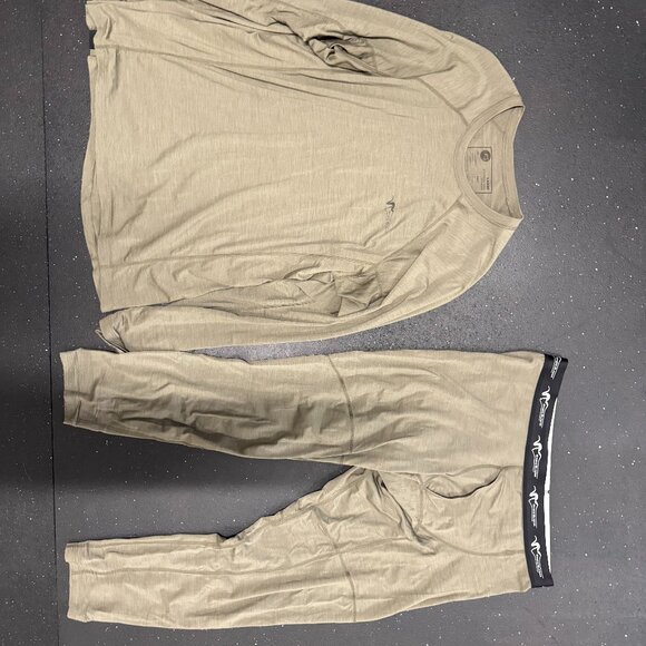 Stone Glacier Merino Wool Top & Bottom - Picture 1 of 6